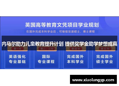 内马尔助力儿童教育提升计划 提供奖学金助学梦想成真